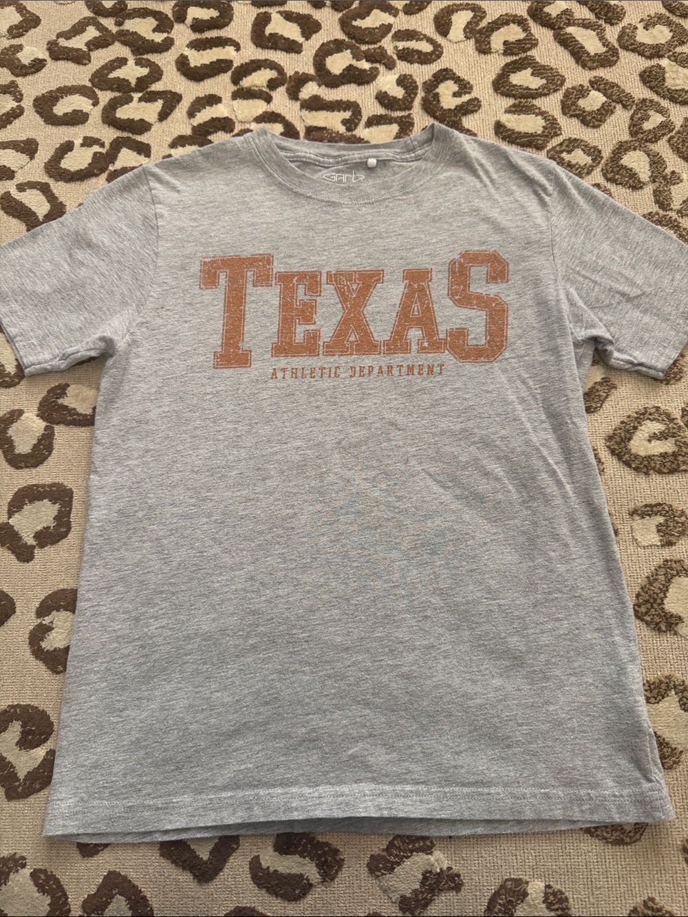 Kids' Grey 'Texas' Graphic Tee - Athletic Department